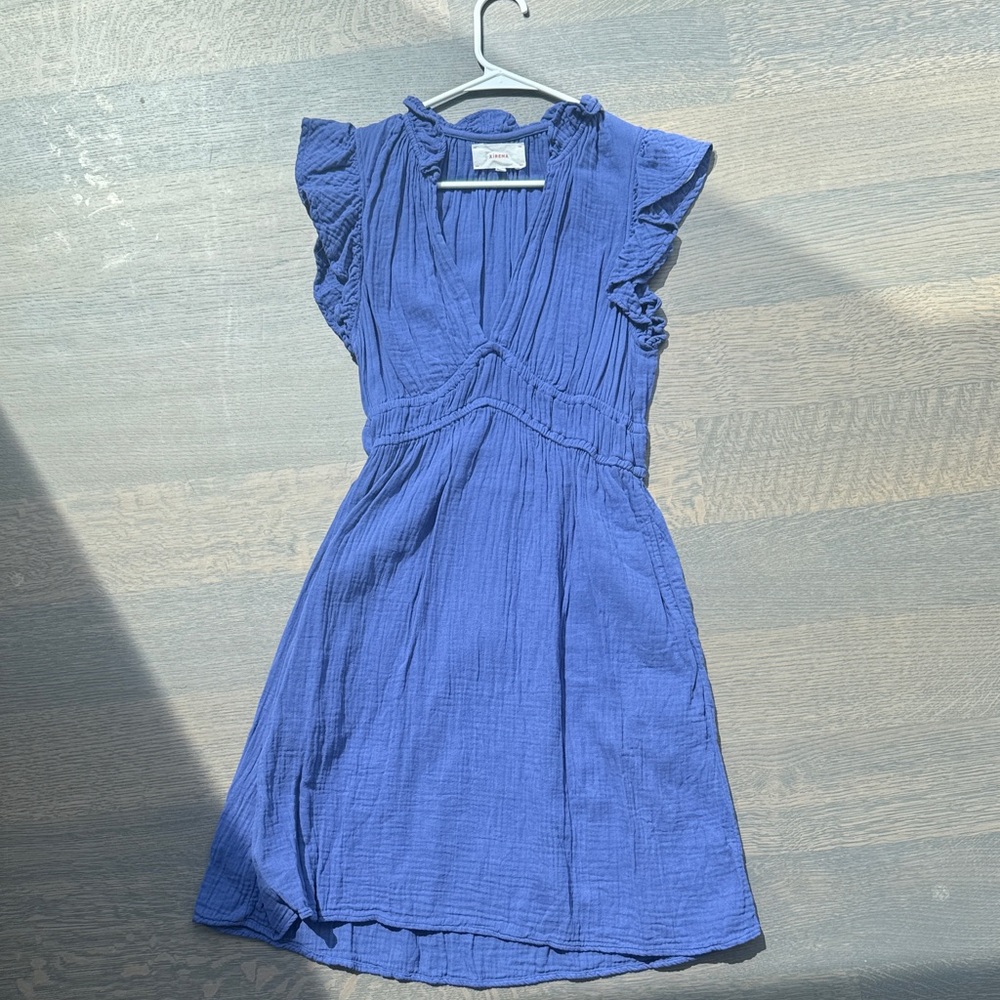 XiRENA Indigo Ruffle Dress